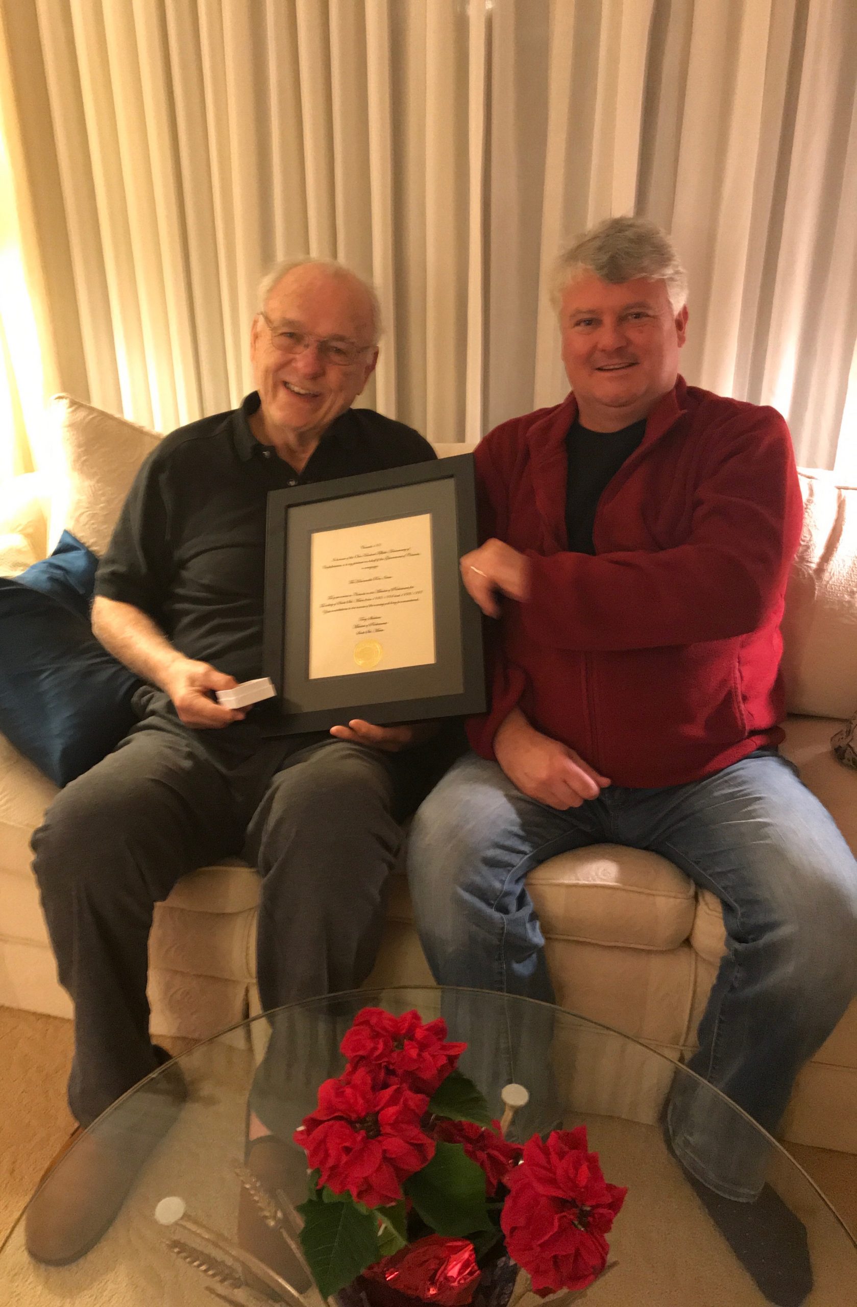 STATEMENT FROM MP TERRY SHEEHAN ON THE PASSING OF THE HONOURABLE RONALD A. IRWIN